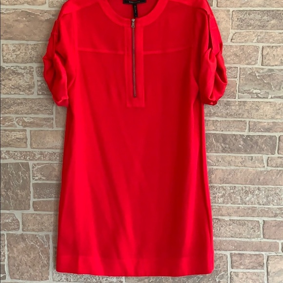 BCBGMaxAzria FRANK Red Dress - Picture 3 of 8